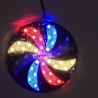 Đèn xoay 7 màu cho ô tô và xe máy