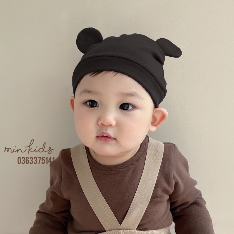 Mũ tai gấu cho bé