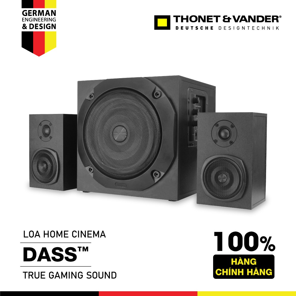 [Mã 2404EL10K giảm 10K đơn 20K] Loa Bluetooth 2.1 Thonet &amp; Vander DASS