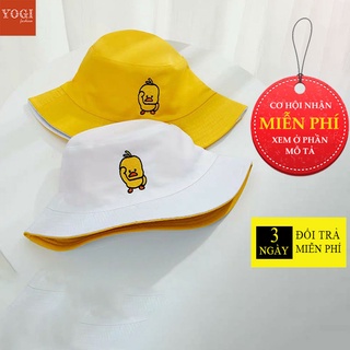 Nón Tai Bèo Vành Nhỏ 2 Mặt Con Vịt, Mũ Bucket Nữ Đẹp Giá Rẻ Vải Kaki Mịn Form Chuẩn NTB012