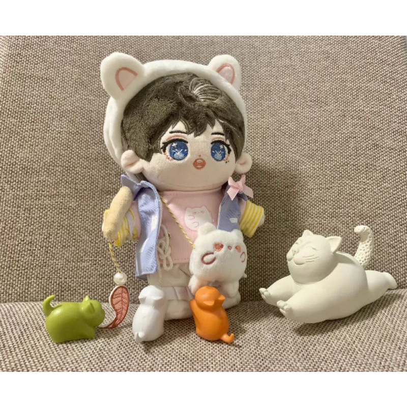 Outfit 15,20cm Set Thỏ Hồng Viên 7 Món Đáng Yêu