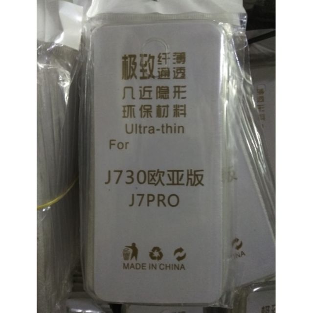 Bộ 3 ốp dẻo trong suốt galaxy j7pro