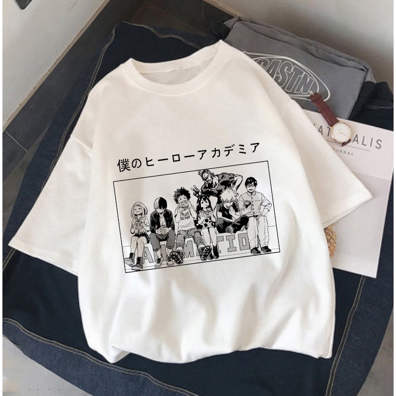 Áo thun My Hero Academia Shoto Todoroki anime cực chất giá rẻ