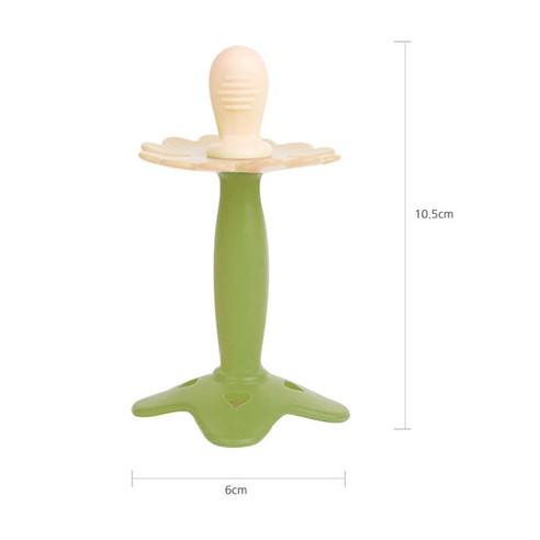 Gặm nướu silicon hình bông hoa baby&I Hàn Quốc có hộp đựng tiện lợi