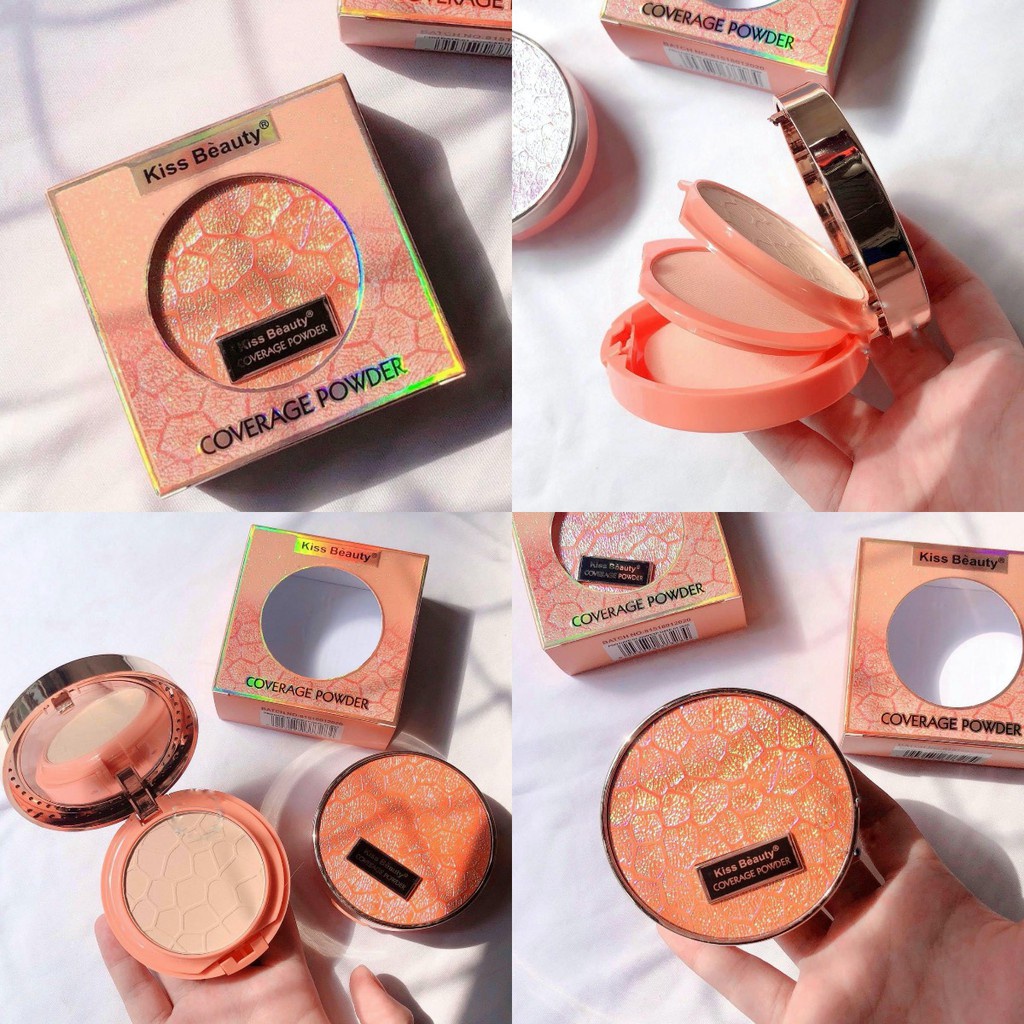 Phấn Phủ 2 Tầng Kiss Beauty Coverage Powder | BigBuy360 - bigbuy360.vn