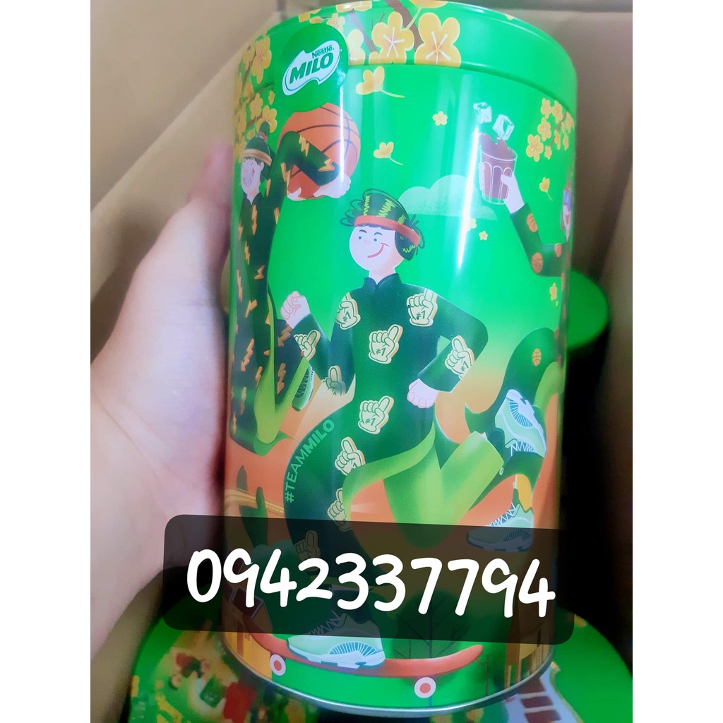 HỘP QUÀ TẾT BỘT MILO LÚA MẠCH 285G