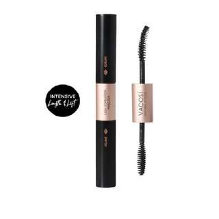 Mascara 2 in 1 dài và cong mi Vacosi