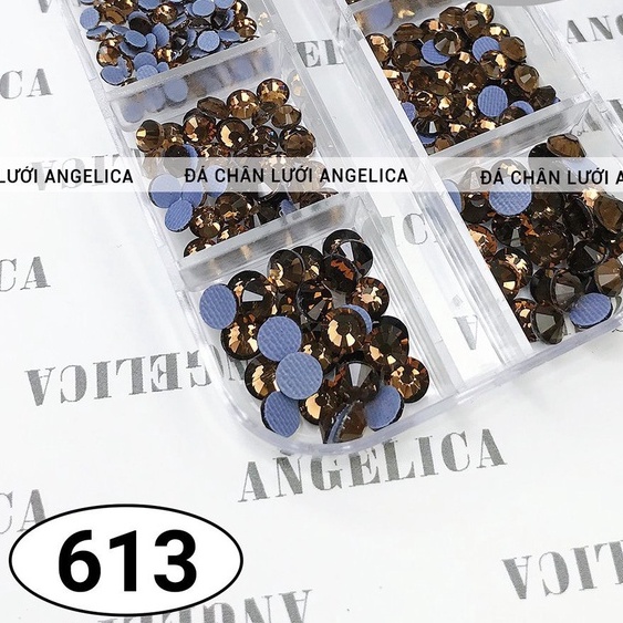 Đá Chân Lưới Nail 12 Khía Smoked Topad Đính Móng ANGELICA 613