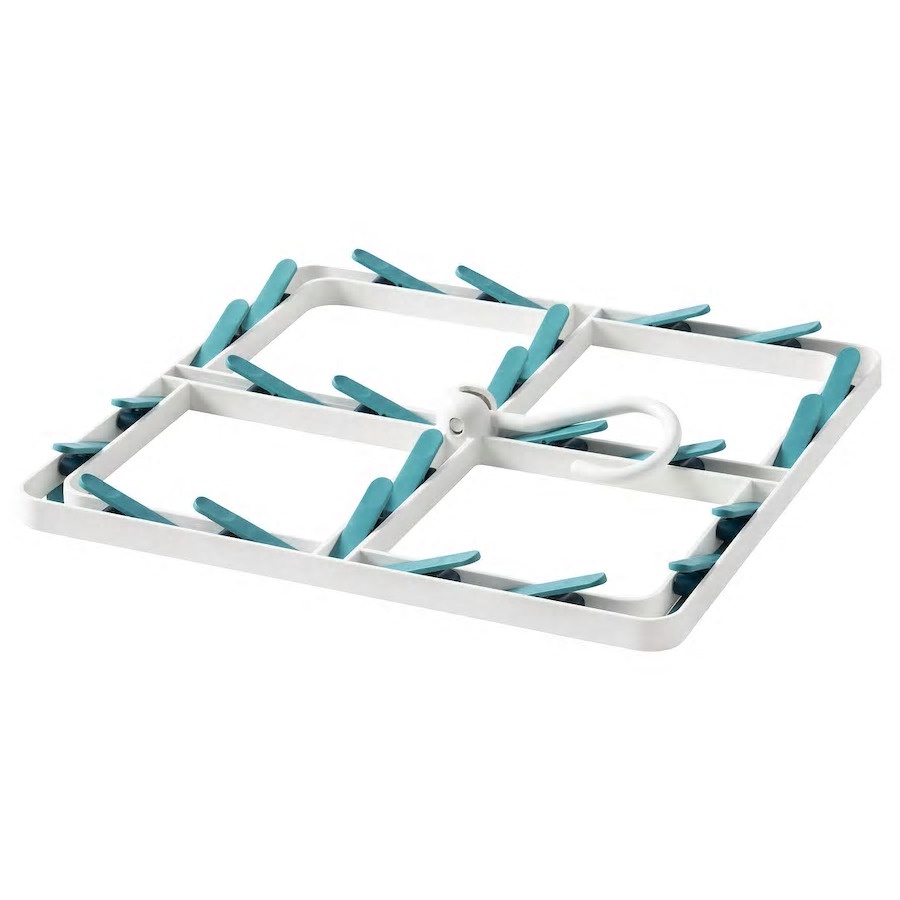 Giá treo 24 kẹp phơi đồ quần áo, tất, đồ lót Slibb IKEA