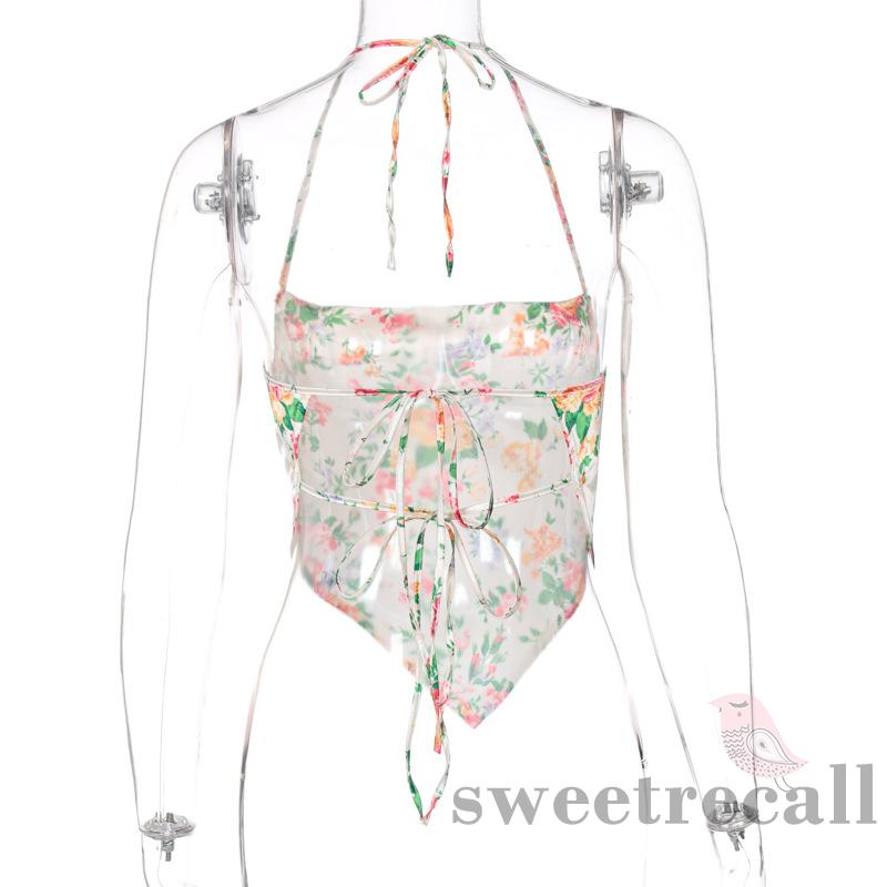 Áo Nữ Không Tay Họa Tiết Hoa Thời Trang Quyến Rũ | BigBuy360 - bigbuy360.vn