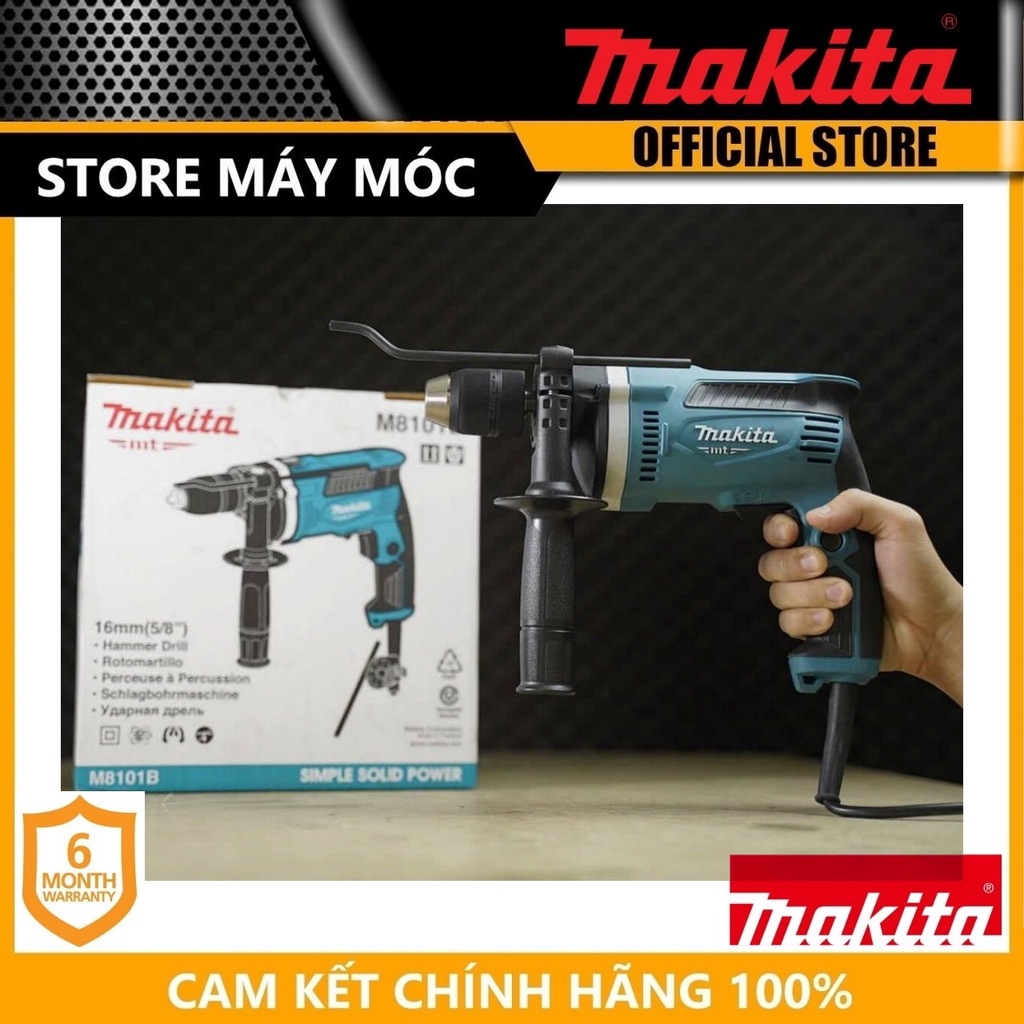 MÁY KHOAN BÚA  16MM 710W MAKITA M8101B- HÀNG CHÍNH HÃNG