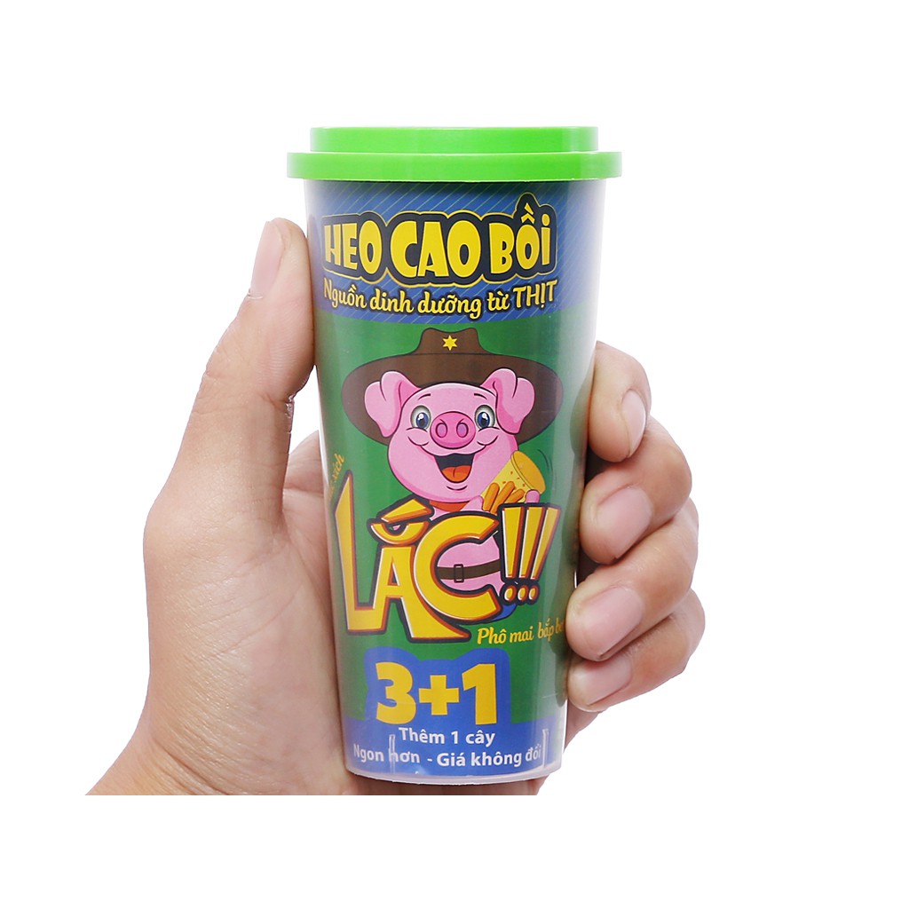 Combo 5 hũ Xúc xích lắc Heo Cao Bồi | BigBuy360 - bigbuy360.vn