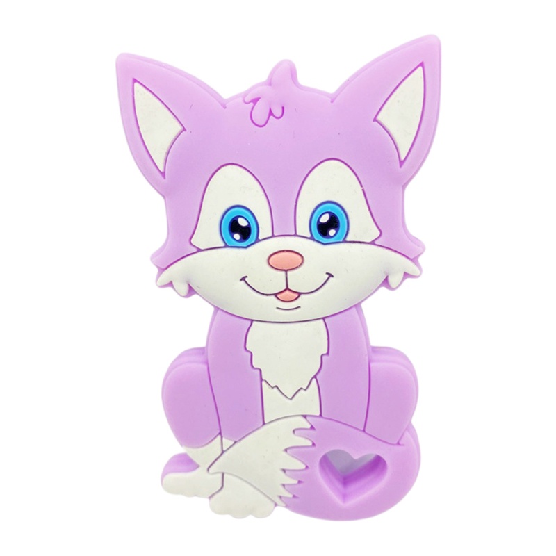 Đồ Chơi Ngậm Nướu Hình Động Vật Hoạt Hình Bằng Silicon Cho Bé