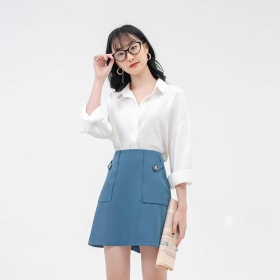 [Mã WABRLOW5 giảm 15% đơn 300K] [MÉO SHOP] Chân Váy Méo Min