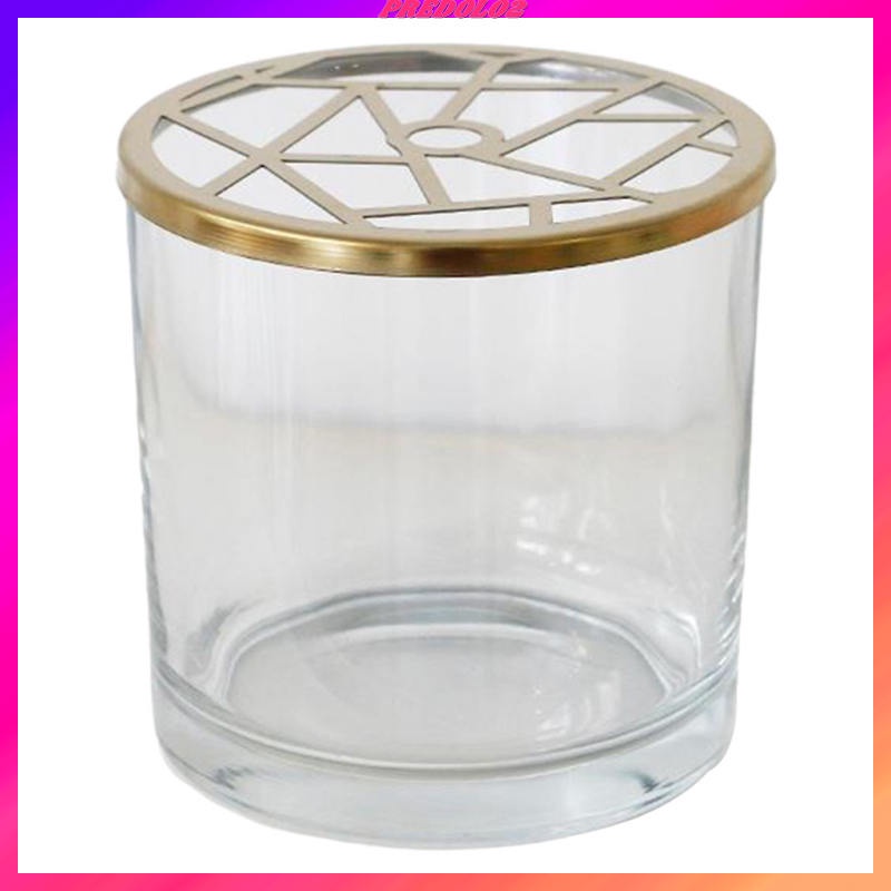 Decorative Glass Vase Round Flower Display Table Decor Hydroponic Vase