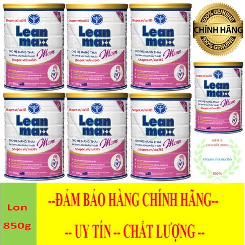 Sữa Leanmax Mom_850g ( Dành cho mẹ mang thai và cho con bú ) - Date Luôn Mới