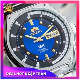 ĐỒNG HỒ Cơ Nam SK Orient Xanh Biển JAPAN