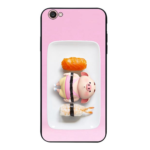 Ốp Lưng Heo Sushi Nhiều Mẫu Mã Cho Điện Thoại Wiko Harry Sunny 2 Pulp Fab 4g View Xl