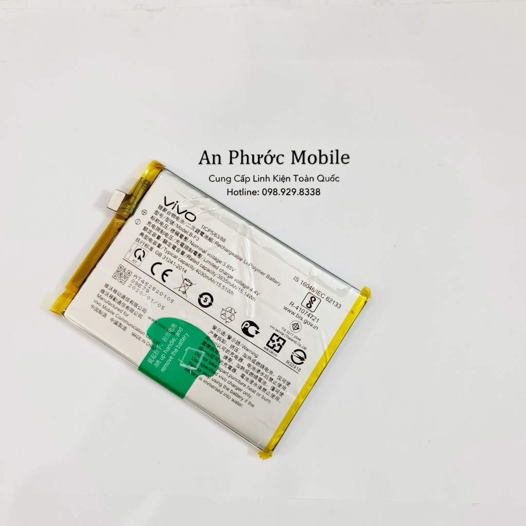 Pin Điện thoại Vivo Y91C / Vivo 1820 hàng zin tháo máy.