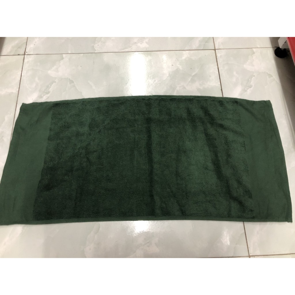 Khăn mặt màu xanh rêu/xanh biển/xanh lá
