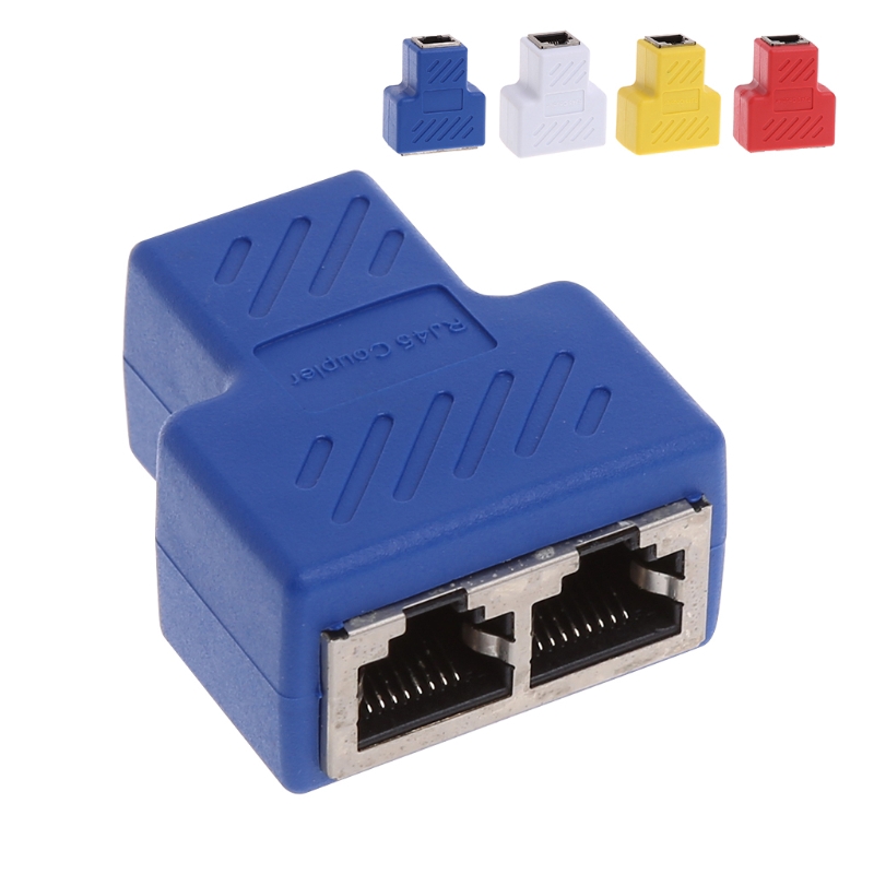 Đầu Chia 2 Cổng Kết Nối Dây Cáp Mạng Rj45