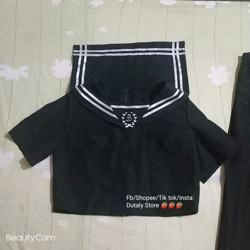 Girl 40 - Set cosplay theo art, đồng phục thủy thủ seifuku đen | BigBuy360 - bigbuy360.vn