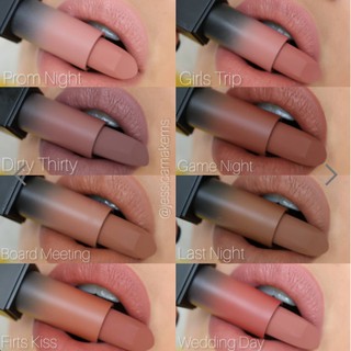 [Thanh Lý] Son Huda Powder Bullet Matte Lipstick. Son Thỏi. Son Lì Màu Nude, Màu Đỏ