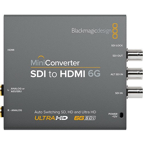Bộ chuyển đổi Blackmagic Design Mini Converter SDI to HDMI 6G