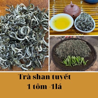 Trà shan tuyết 1tôm -2 lá Trà cổ thụ loại hảo hạng đặc sản Hà Giang