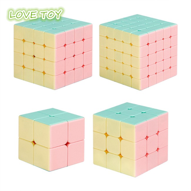 Giá rẻ 2x2 3x3 4x4 5x5 Rubik's Cube Master Chính hãng Macaron-Shop Speed ​​Cube