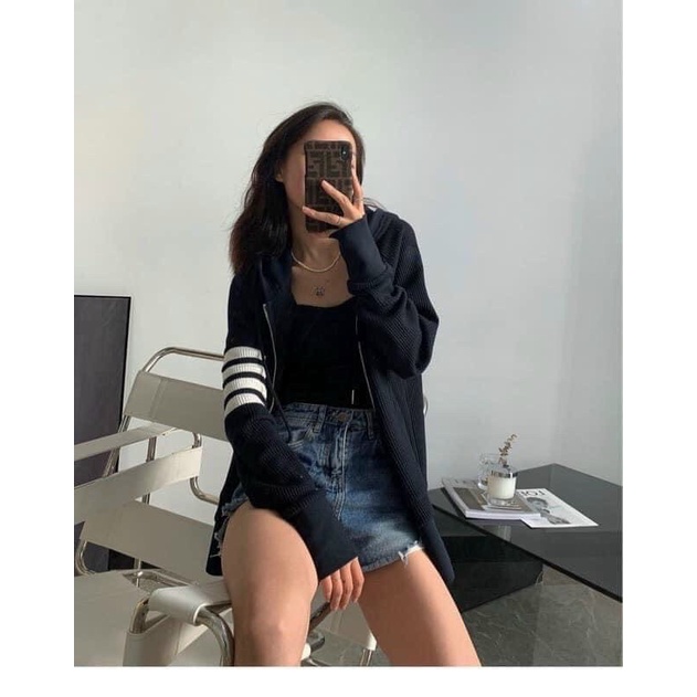 ÁO KHOÁC NỈ CÓ MŨ