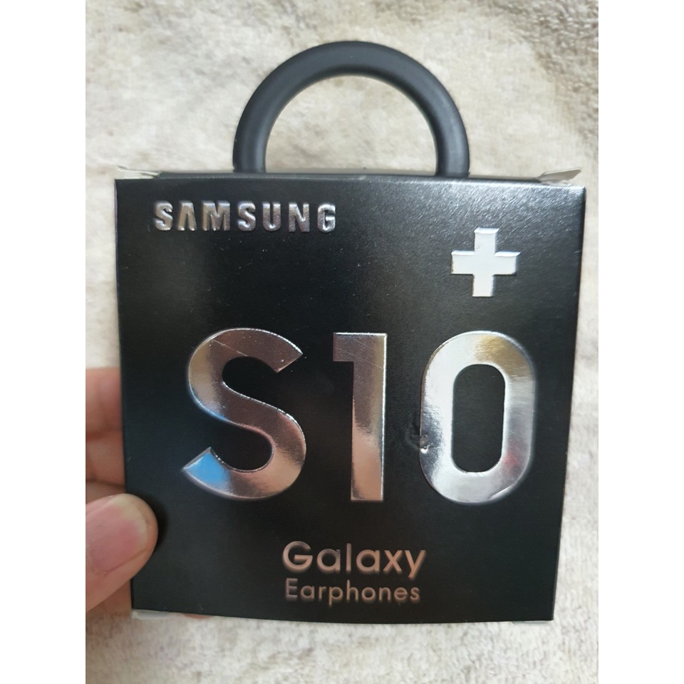 Tai nghe nhét tai có dây Samsung S10+, new 100%, full box
