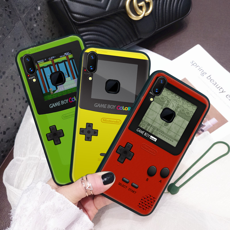 GAMEBOY Ốp Lưng Mềm In Hình Máy Chơi Game Cho Vivo V20 Se Y20I Y20S Y20 Y30 Y31 Y51 X60 Pro