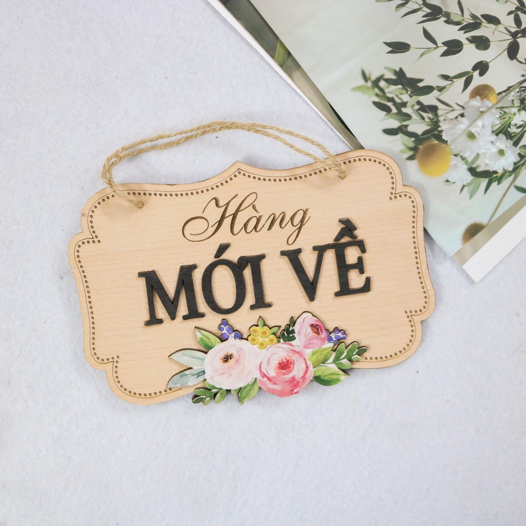 Bảng treo HÀNG MỚI VỀ BA24