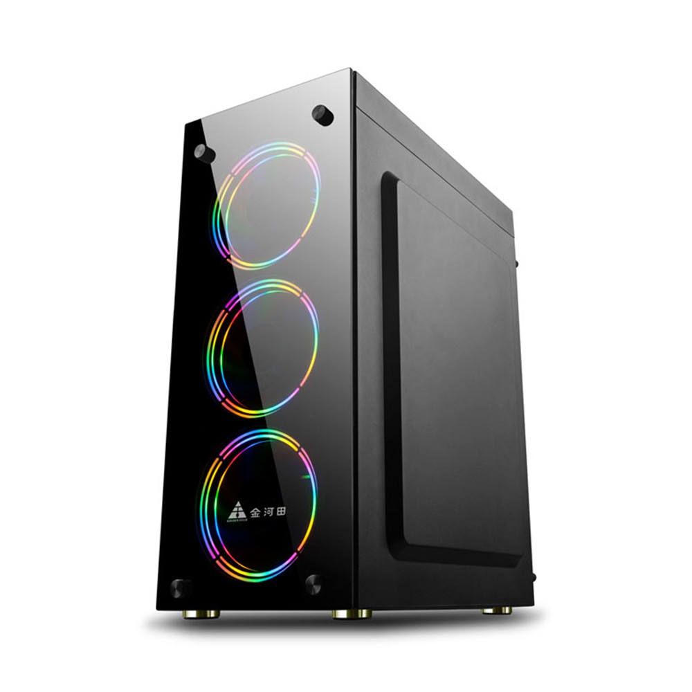 Case Golden Field N17 Plus (3 Fans Golden Field LED Rainbow) - Bảo hành 12 tháng