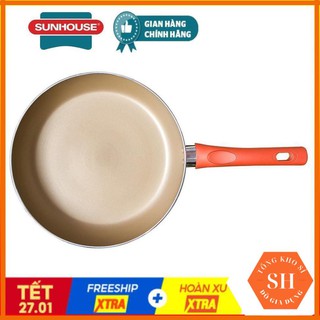 Chảo Trơn SUNHOUSE Mama Đáy Từ SFP28MA Hàng chính hãng