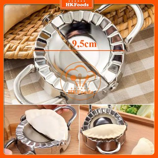Khuôn làm bánh bột lọc, bánh gối, bánh há cảo thép không gỉ cao cấp 9,5cm