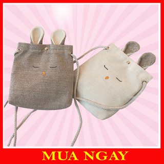 Túi đeo chéo ullzang tai thỏ so ciu uz11