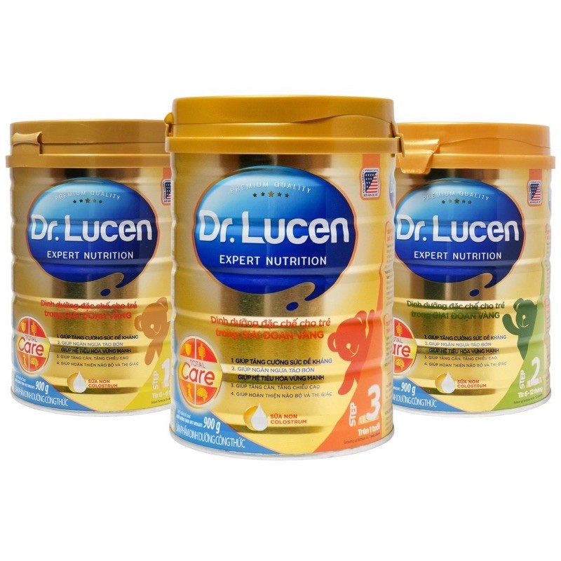 Chính hãng Dr Lucen 2 900g sản phẩm chuyên biệt tăng đề kháng cho bé.