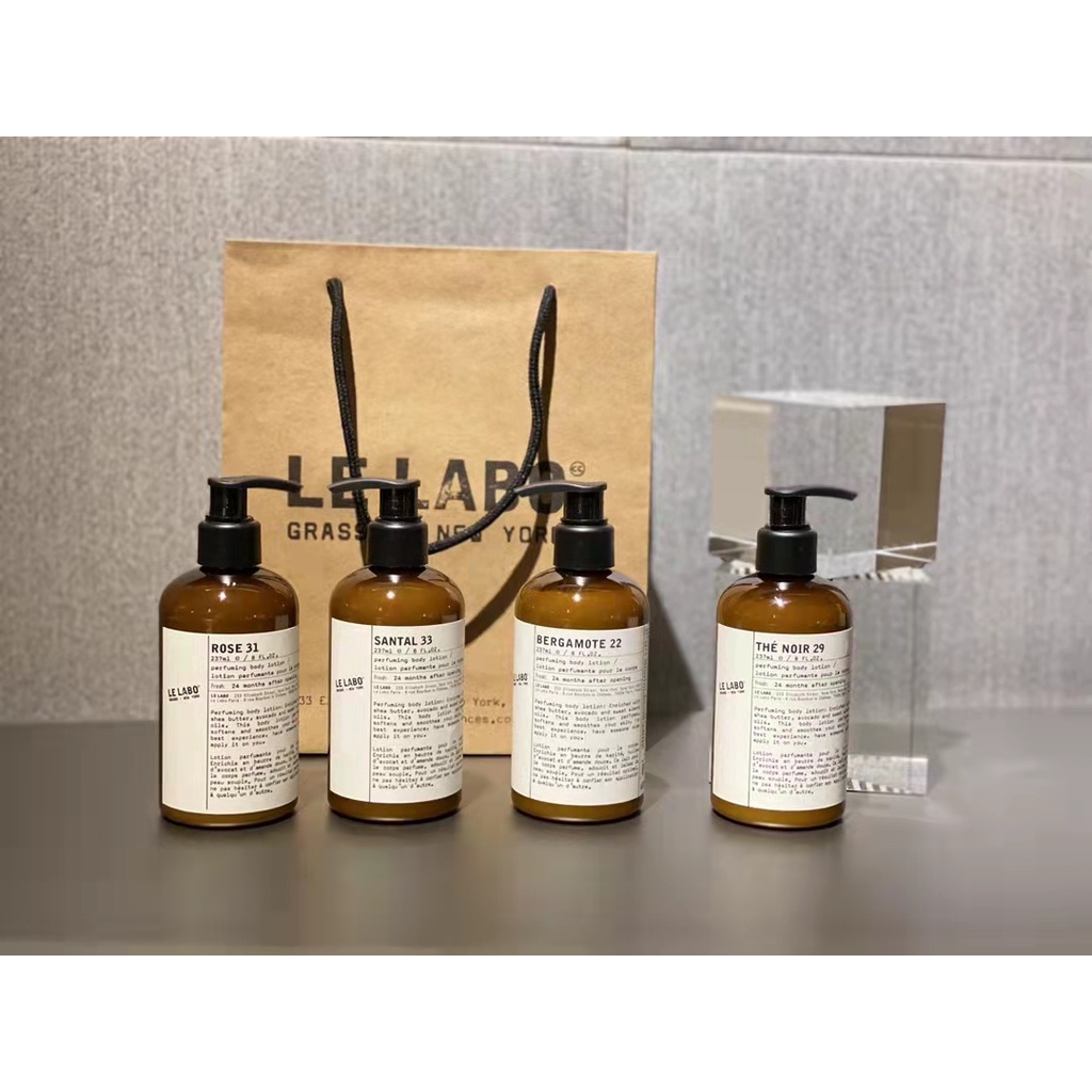 Sữa dưỡng ẩm toàn thân LE LABO nhiều mùi hương chăm sóc da
