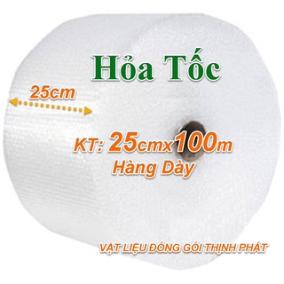 Cuộn Xốp Hơi Chống Sốc Bong Bóng Khí Khổ 25cmx100m