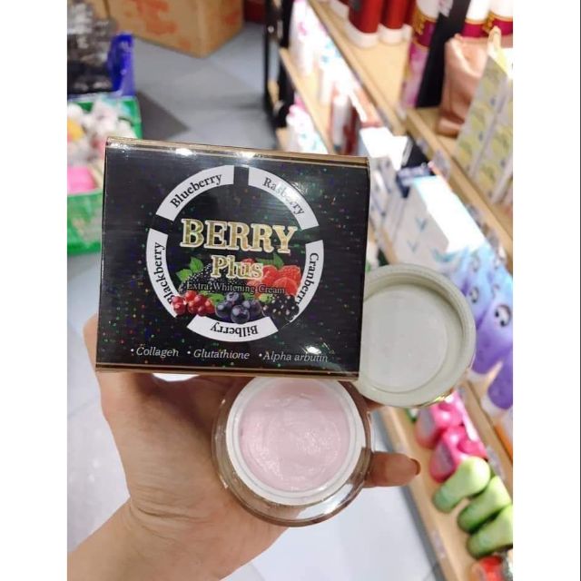Kem Berry Plus Giảm mụn viêm, mụn ẩn, tàn nhang, nám và se khít lỗ chân lông cực kỳ hiệu quả