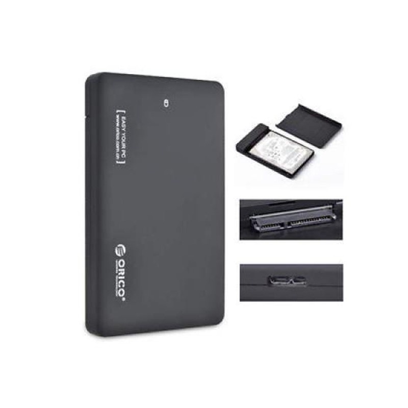 Box Hộp Đựng Ổ Cứng 2.5'' Orico 2577U3 Sata 3.0 - Dùng cho HDD, SSD - SP Chính hãng bảo hành 12 tháng