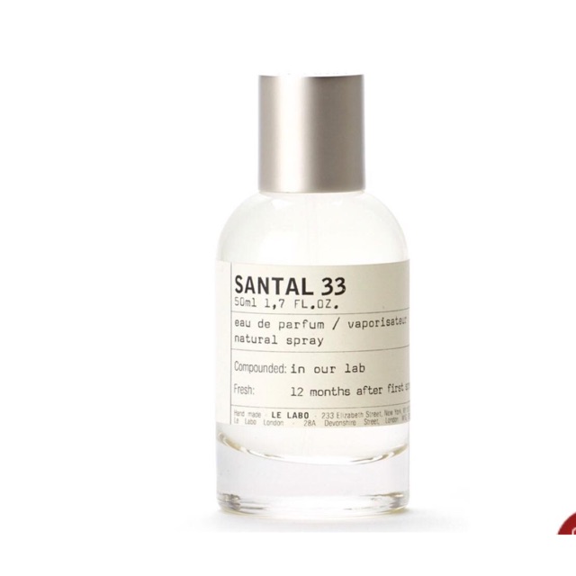thanh lý nước hoa santal 33 10ml