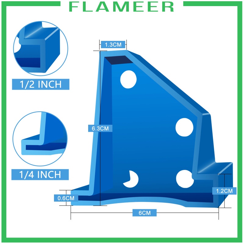 Miếng Đệm Lót Sàn Gỗ Cứng Diy 1 / 4 Tiện Dụng