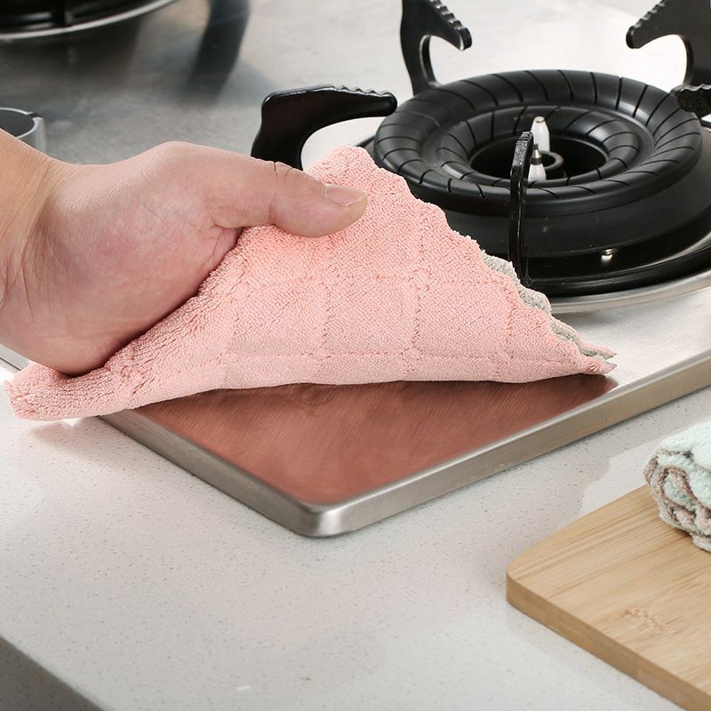 Khăn lau bếp đa năng 2 mặt siêu thấm  kháng khuẩn