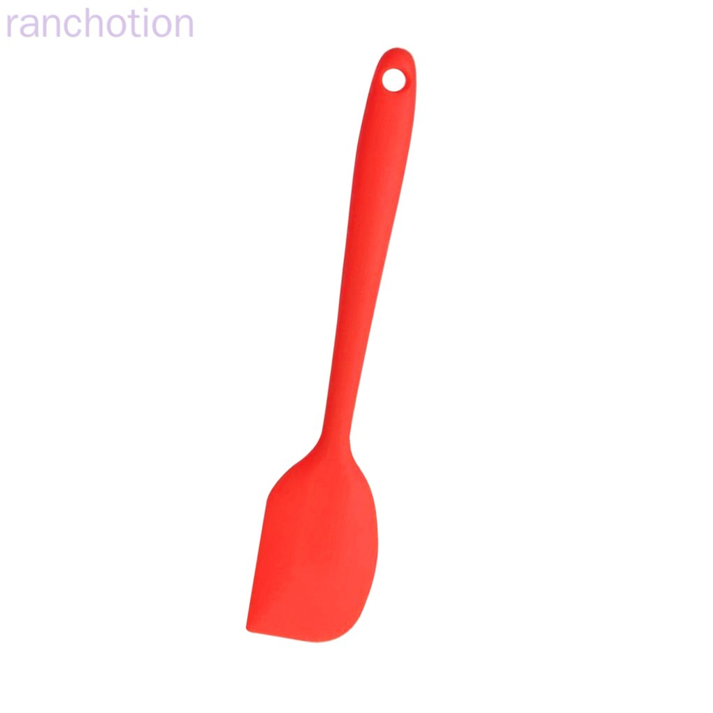 Cooking Spatula Kitchen Heat-resistant Silicone Spatula Scraper Flipper Baking Cooling Tool ranchotion