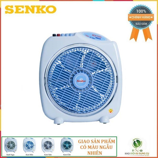 QUẠT BÀN SENKO BD8860 - ĐẢO GIÓ BẰNG 1 NÚT NHẤN - 3 TỐC ĐỘ GIÓ - DỄ DI CHUYỂN