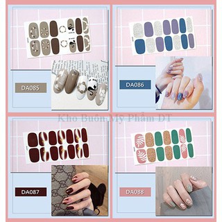💅🏻Bộ nhãn dán móng tay trang trí 3D DA081-DA100💅🏻