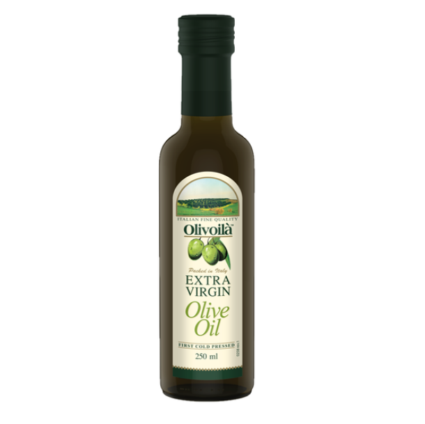 Dầu olive nguyên chất olivoila extra virgin 250ml - ảnh sản phẩm 1